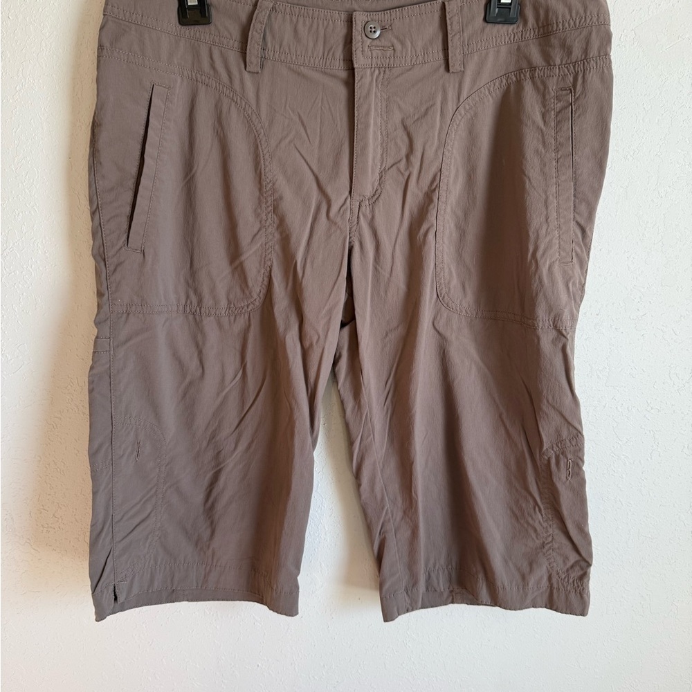 Women’s 10 Brown Patagonia Bermuda, Capri, Gorpcore, Lightweight, Outdoor Pants